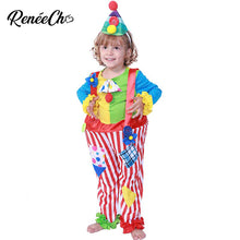 Load image into Gallery viewer, halloween Costume for kids karnaval costum kid boy Kids Clown Costume cute funny Child kostum Halloween for magic performance